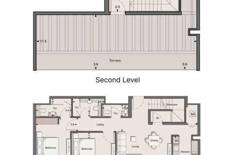 آپارتمان برای فروش در  Jumeirah Village Circle، Dubai، امارات متحده عربی  44 متر مربع ، شماره 732643 - تصویر 7