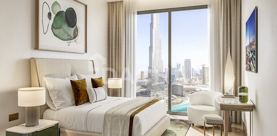 آپارتمان در Downtown Dubai (Downtown Burj Dubai)، Dubai ، امارات متحده عربی 1 خوابه ، 78 متر مربع.  شماره 707101