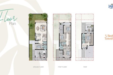 Townhouse di DAMAC Hills (Akoya by DAMAC), Dubai, UEA 4 kamar tidur nomor 704586 - foto 10