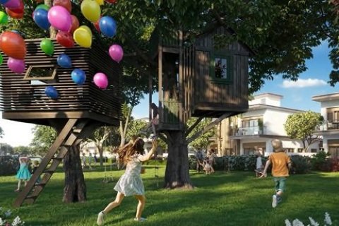 Townhouse di DAMAC Hills (Akoya by DAMAC), Dubai, UEA 4 kamar tidur nomor 704586 - foto 7