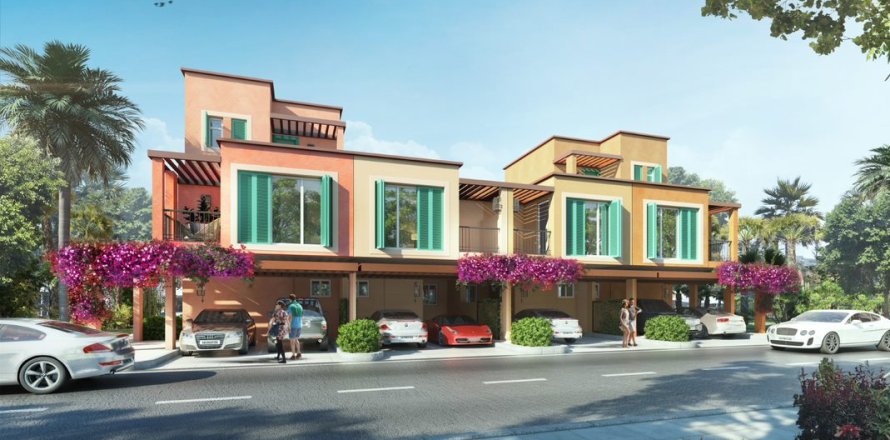 Townhouse di DAMAC Hills (Akoya by DAMAC), Dubai, UEA 4 kamar tidur nomor 704586