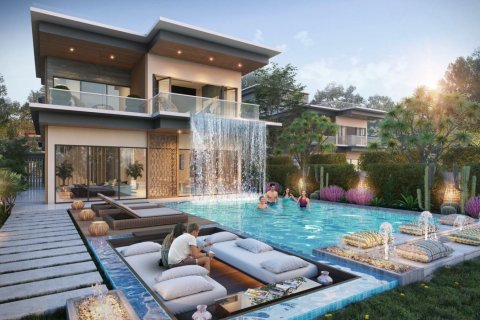 Вілла в Damac Lagoons, Дубай, ОАЕ 3 спальні № 704587