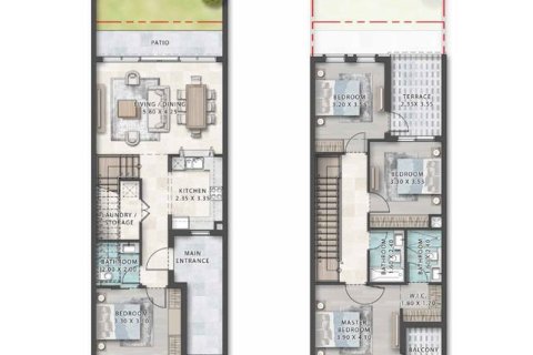 Villa sa Damac Lagoons, Dubai, UAE 3 silid-tulugan № 704587 - larawan 5