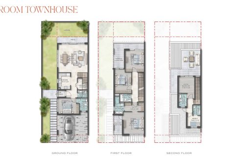 Városi lakóépület itt: Damac Lagoons, Dubai, EAE, 4 hálószoba, azonosító: 704585 - fénykép 6