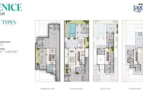 Damac Lagoons, Dubai, संयुक्त अरब अमीरात में विला, 6 बेडरूम, 378 वर्ग मीटर, संख्या 704583 - फ़ोटो 6