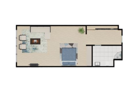 Apartman u Dubai Land, UAE 1 soba, 42 m2 Br. 732409 - fotografija 7