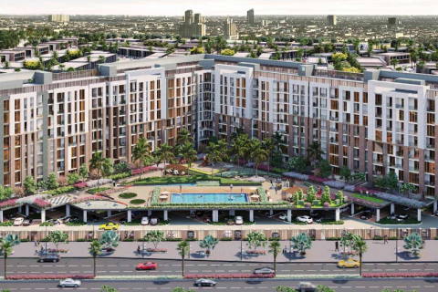 Apartamento em Dubai Land, Dubai, EAU 1 quarto, 42 m2 № 732409