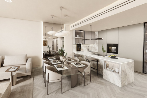 Byt na Saadiyat Island, Abu Dhabi, SAE 2 ložnice, 155 m² Č.: 594430 - fotografie 6
