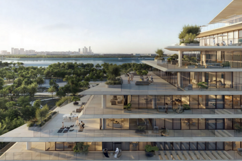 Byt na Saadiyat Island, Abu Dhabi, SAE 2 ložnice, 155 m² Č.: 594430 - fotografie 3