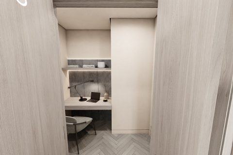 Byt na Saadiyat Island, Abu Dhabi, SAE 2 ložnice, 155 m² Č.: 594430 - fotografie 13