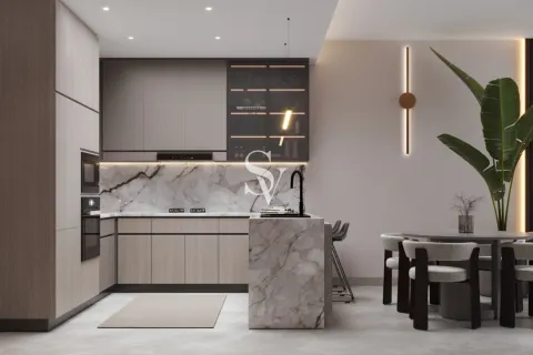 Apartament de vânzare în Dubai South (Dubai World Central), Dubai, EAU 2 dormitoare, 110 mp.  №657408 - poză 21