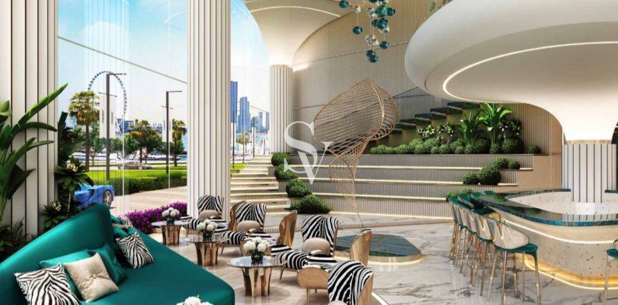 Dubai Harbour, UAE의 아파트 침실 1개, 121제곱미터 번호 722935