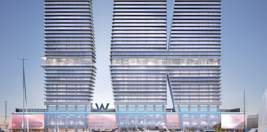 Apartament në Dubai Harbour, Emiratet e Bashkuara Arabe 1 dhomë gjumi, 97 m2. № 598531