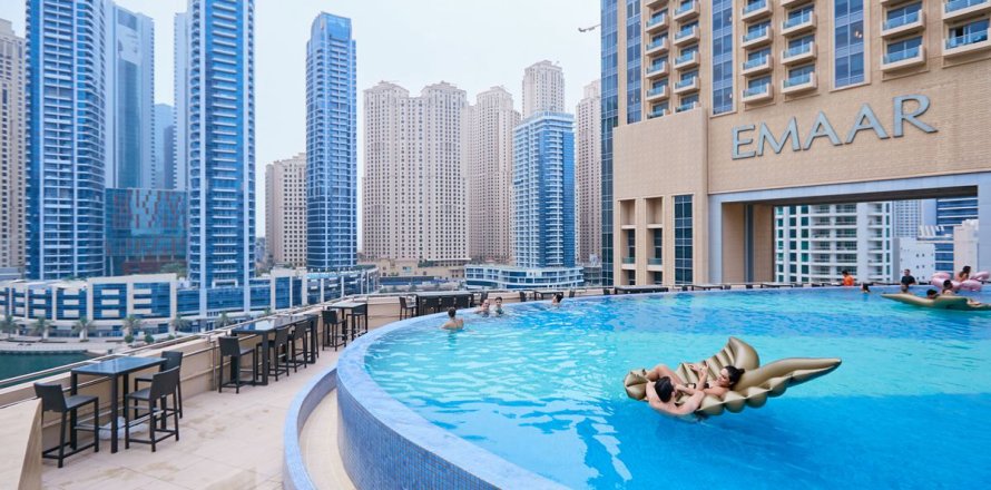 Apartemen Hotel di Dubai Marina, UEA 50.2 m2 nomor 652420