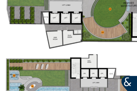 Apartament de vânzare în Jumeirah Village Circle, Dubai, EAU 2 dormitoare, 149 mp.  №666574 - poză 17