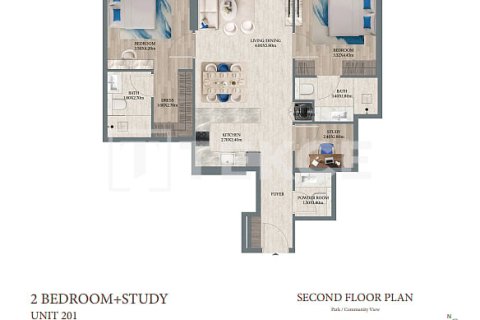 Apartman u Dubai, UAE 3 spavaćih soba, 236 m2 Br. 703123 - fotografija 15