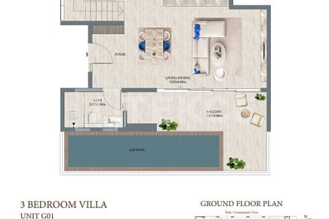 Dubai, BAE’de satılık daire 2 yatak odası, 113 m&sup2; No 703122 - fotoğraf 23