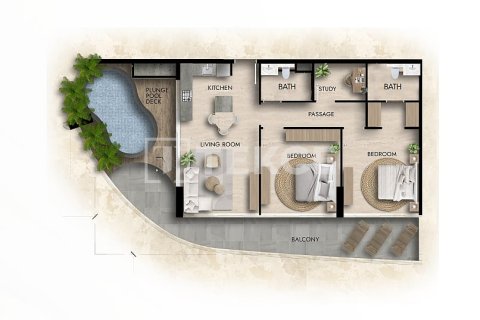 Apartamento en venta en Arjan, Dubai, EAU 1 dormitorio, 83 m2 № 691870 - foto 23