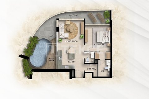 Apartamento en venta en Arjan, Dubai, EAU 1 dormitorio, 83 m2 № 691870 - foto 22