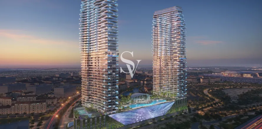 Apartmen di City of Arabia, Dubai, UAE 1 bilik tidur, 75 meter persegi № 657416