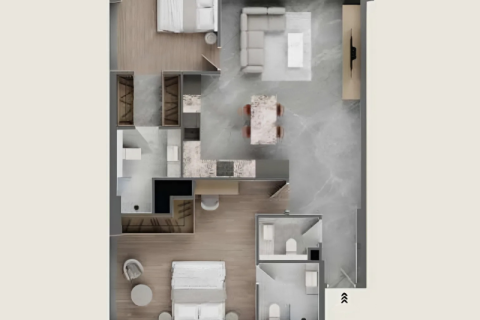 Dubai, BAE’de satılık daire 1 yatak odası, 72 m&sup2; No 690073 - fotoğraf 8