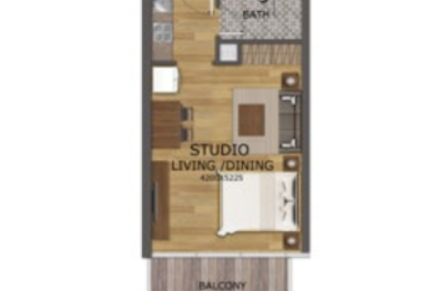 Lägenhet till försäljning i Dubai Sports City, Dubai, UAE 1 rum, 41 kvm Nr. 732523 - fotografi 3