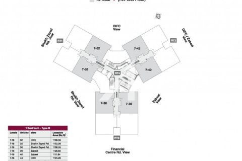 Apartment in DIFC, Dubai, UAE 1 bedroom, 103.3 sq.m. № 647441 - photo 16