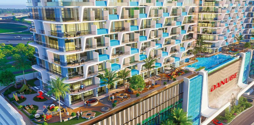 Byt v Dubai Sports City, SAE 2 ložnice, 77.8 m² Č.: 622014