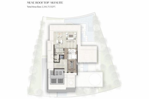 Vilë në Dubai, Emiratet e Bashkuara Arabe 6 dhoma gjumi № 623492 - Foto 12