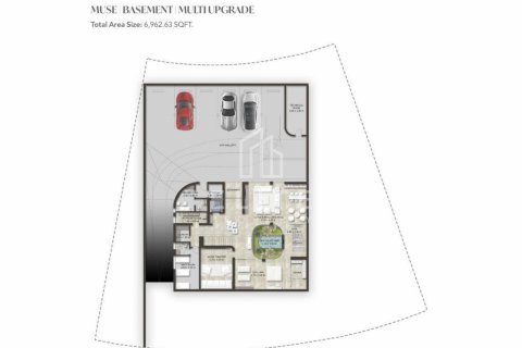 Vilë në Dubai, Emiratet e Bashkuara Arabe 6 dhoma gjumi № 623492 - Foto 10
