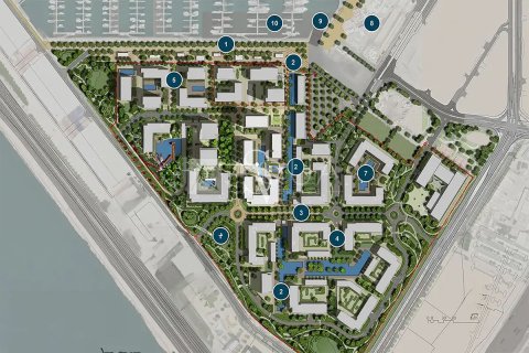 Apartman u Mina Rashid, Dubai, UAE 2 spavaćih soba, 101 m2 Br. 662598 - fotografija 9