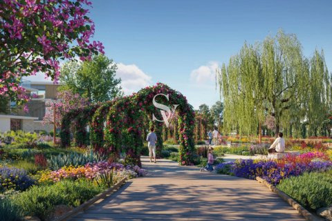 Villa till försäljning i Dubai Land, Dubai, UAE 3 sovrum, 406 kvm Nr. 662601 - fotografi 14