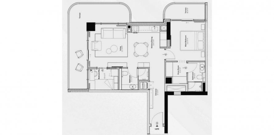 Apartment in LIVEL Residenza in Jumeirah Village Circle, Dubai, UAE 1 bedroom, 89.43 sq.m. № 625080