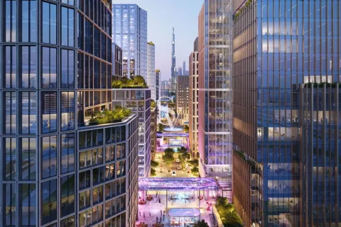 阿联酋 Dubai DIFC 公寓  1 卧, 79 平方米 , 编号 707404