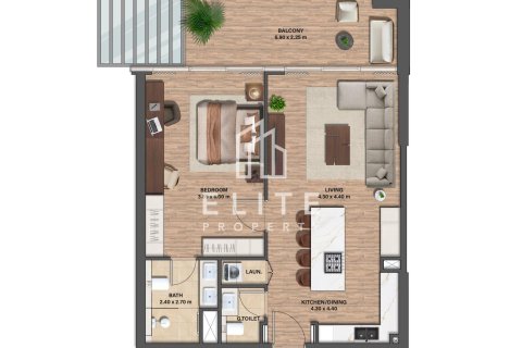 Appartamento in vendita a Dubai Hills Estate, Dubai, EAU 1 camera da letto, 92 mq. № 741295 - foto 9