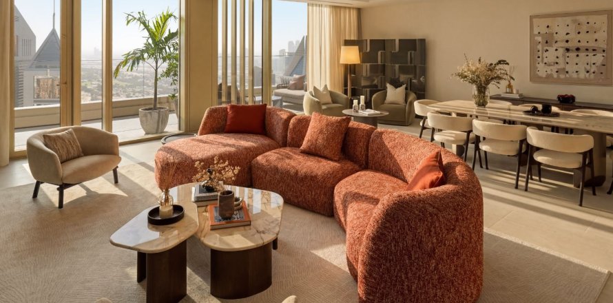آپارتمان در Sheikh Zayed Road، Dubai ، امارات متحده عربی 4 خوابه ، 269.05 متر مربع.  شماره 750347